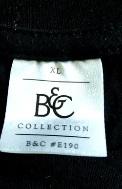 B&C, Lustiges T-Shirts, schwarz, mit Sprüchen bedruckt - Gr. XL/ EUR 52 - Bild 4