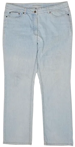 MARCO PECCI Damen Hose, hellblau - Gr. D 42 - Bild 1