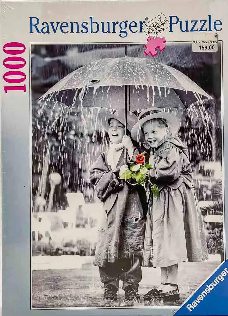 Ravensburger Puzzle 1000 Teile – Nostalgisches Regen-Motiv - Bild 4