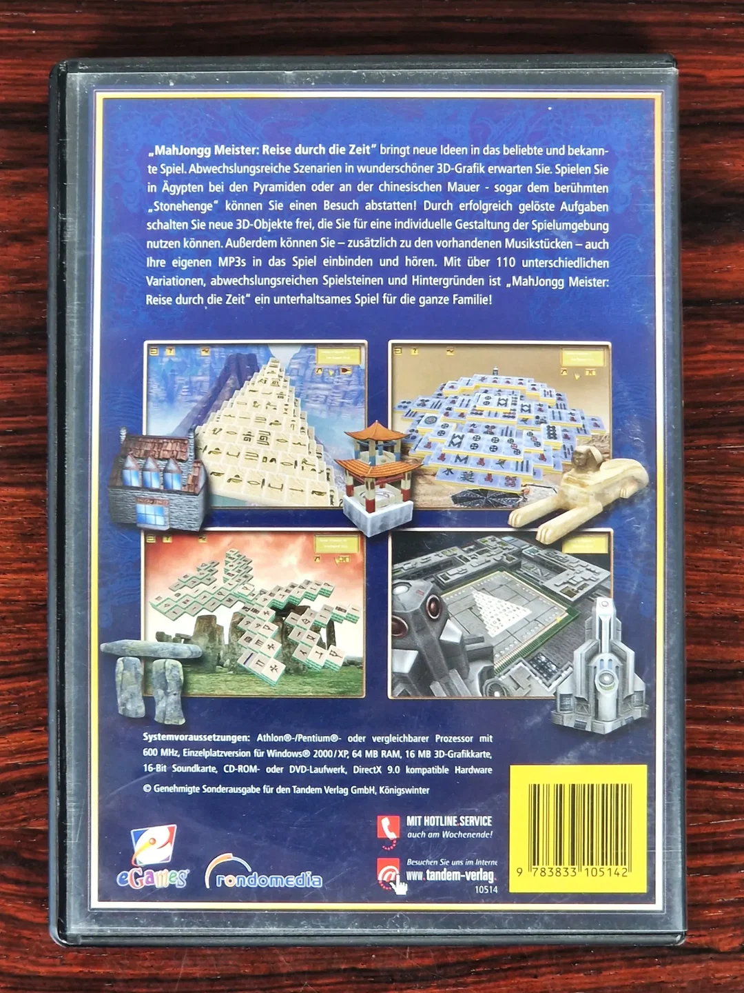Mahjongg Meister: Reise durch die Zeit - PC-Spiel - CD-ROM – Bild 2