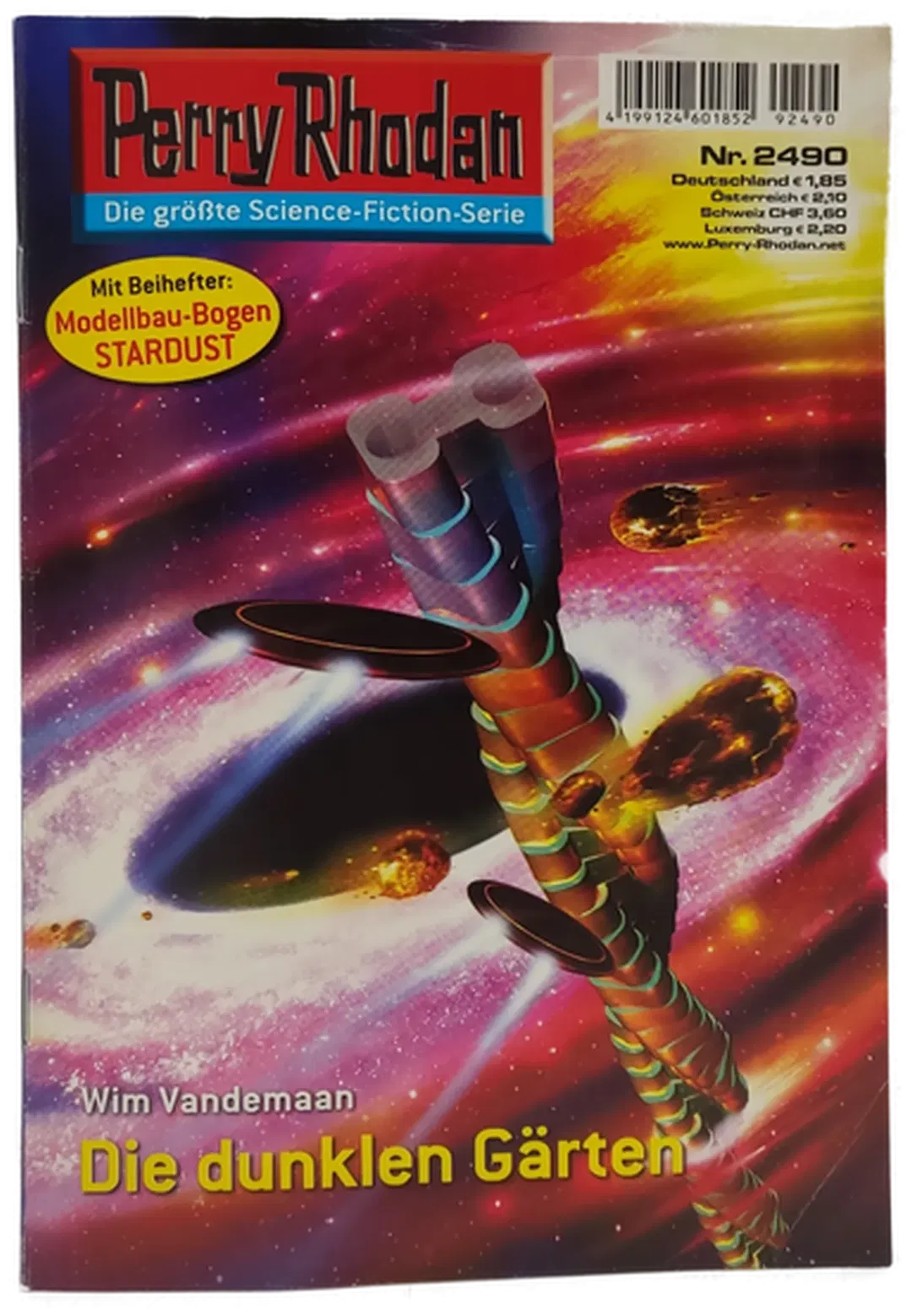 Romanheft Perry Rhodan Die dunklen Gärten Erstauflage Nr. 2490 - Bild 2