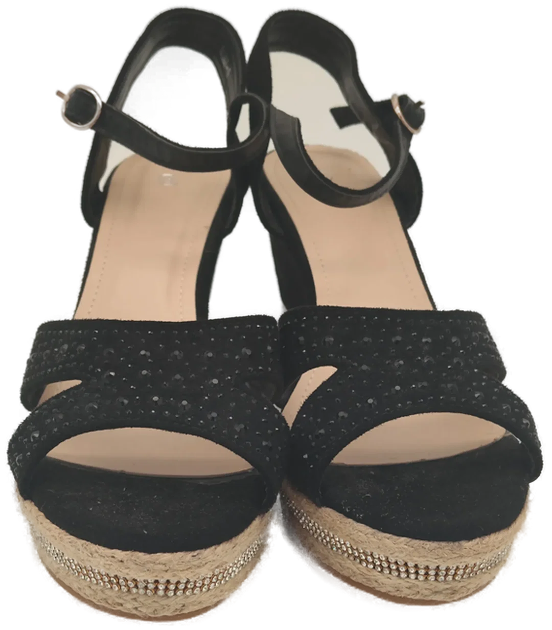 Sandalen Sonstige Gr.41 Unifarben | Festlicher Chic – Bild 3