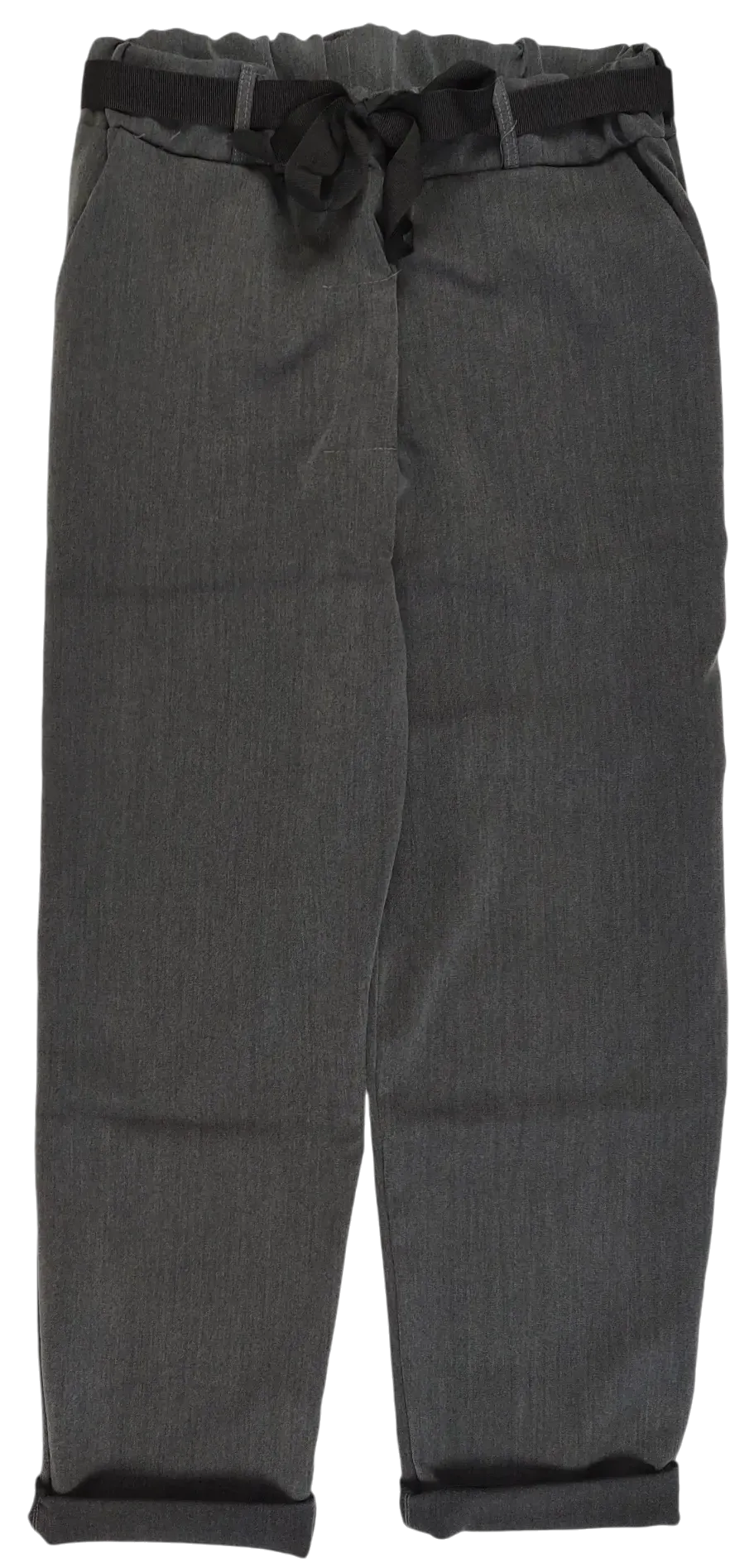 LE STREGHE Damen Hose, grau - Gr. L  - Bild 1