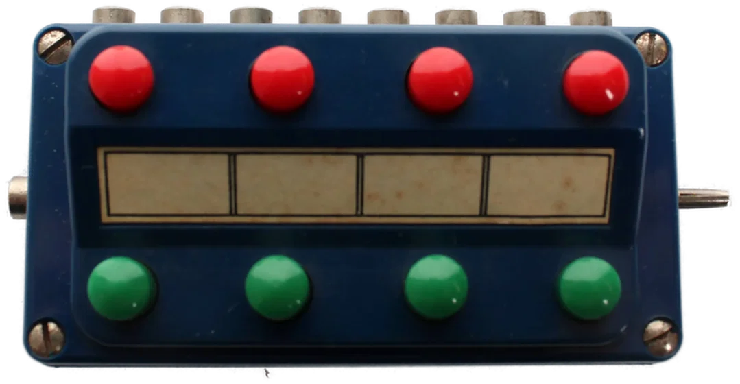 2 Stk. Märklin Stellpult 7072 – Weichen- und Signalsteuerung, Spur H0 – Bild 2