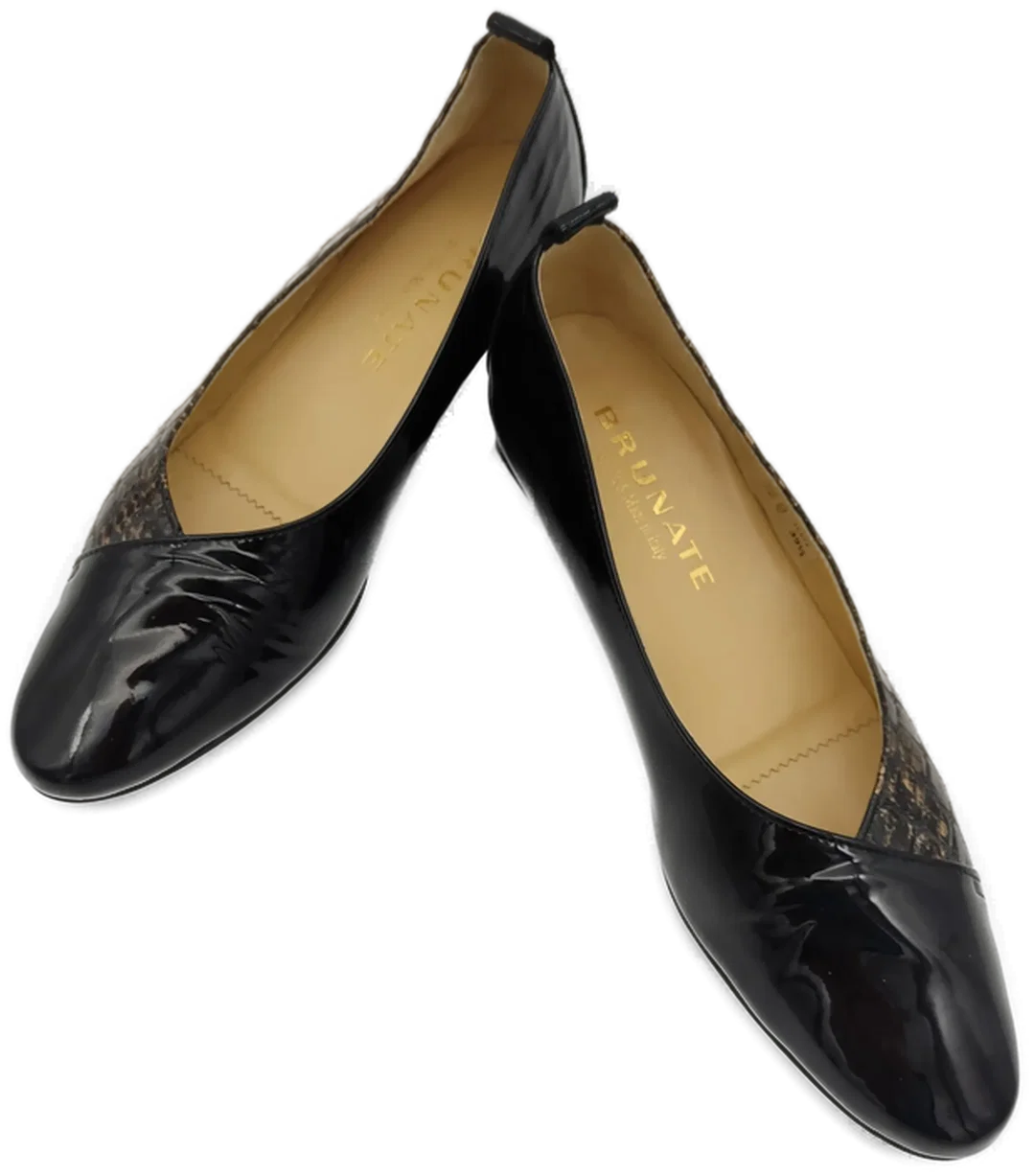 Brunate Damenschuhe Pumps Lack schwarz - Gr. 39,5 – Bild 2