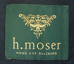 h.moser Damentracht Samtgilet "Pleamle" Gr. XL – Vorschau 3