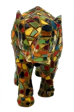 Mosaik Elefant - Gaudí‑Stil – Vorschau 4
