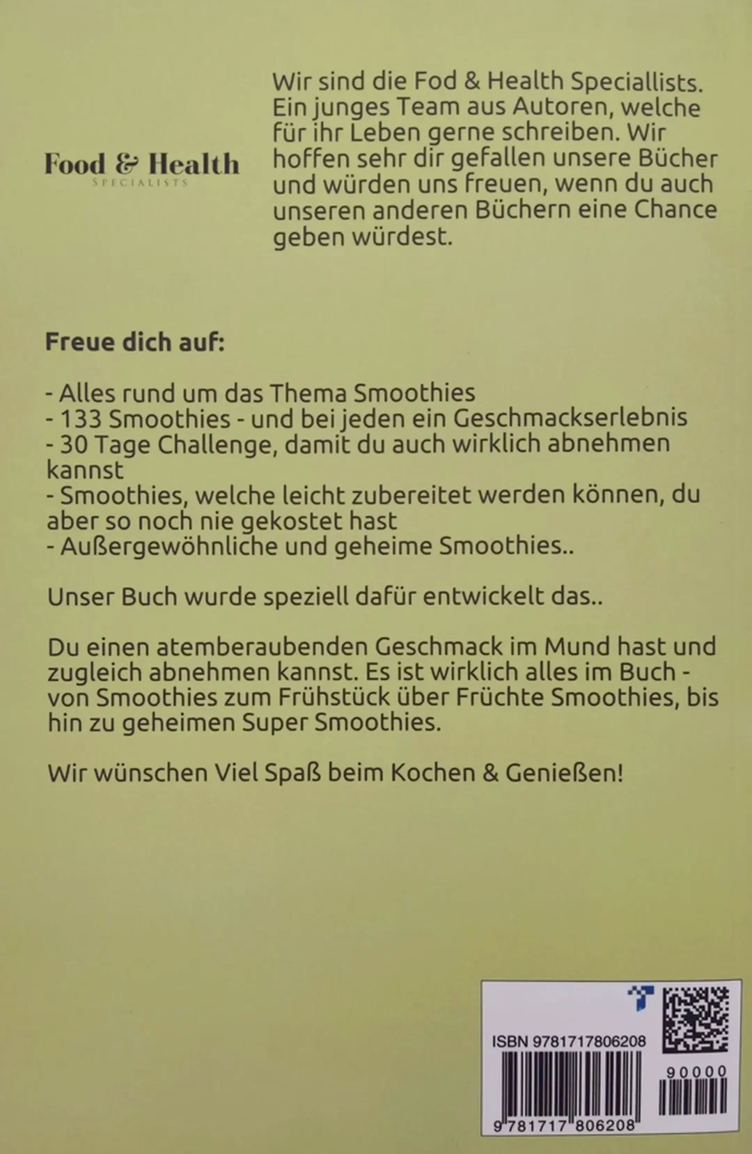 Smoothies Zum Abnehmen - Food & Health Specialists – Bild 2