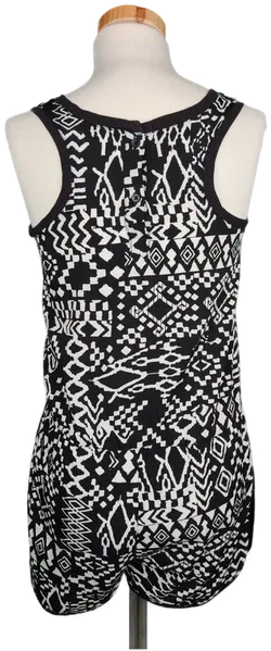 C&A here+there Mädchen Jumpsuit schwarz/creme - 140 - Bild 2