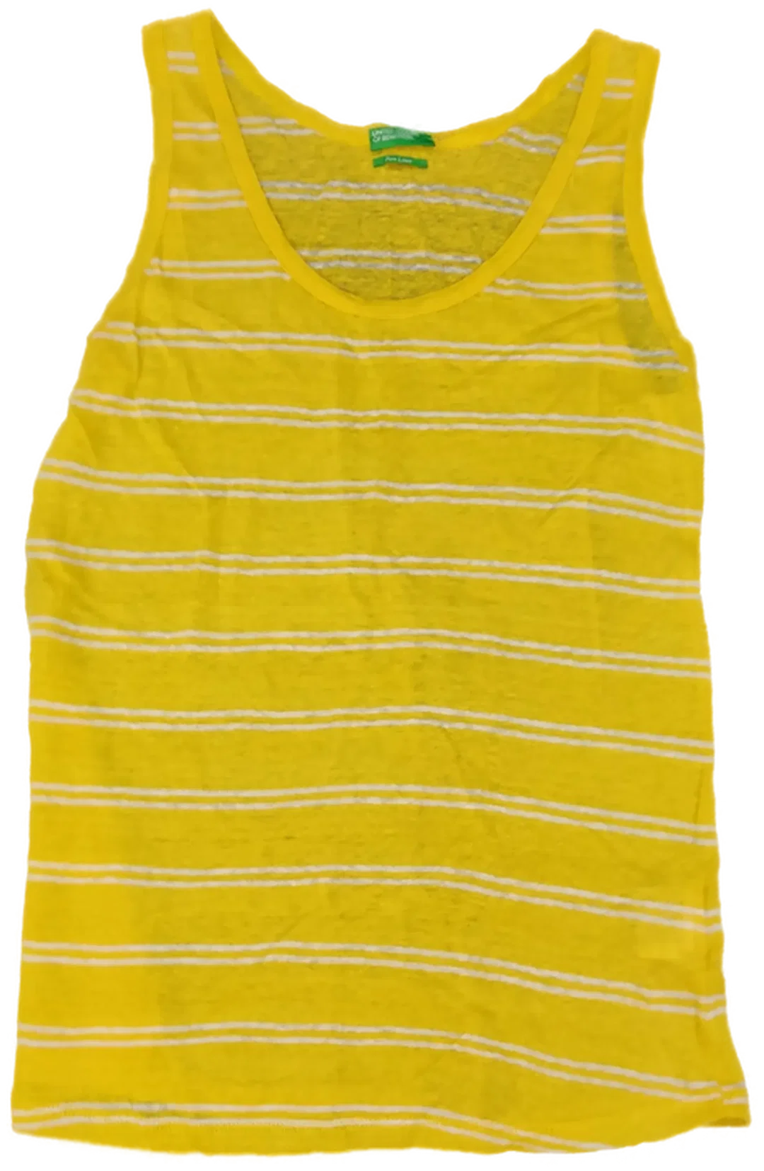United Colors of Benetton Kindertop gelb/weiß Gr. S/CH - Bild 4