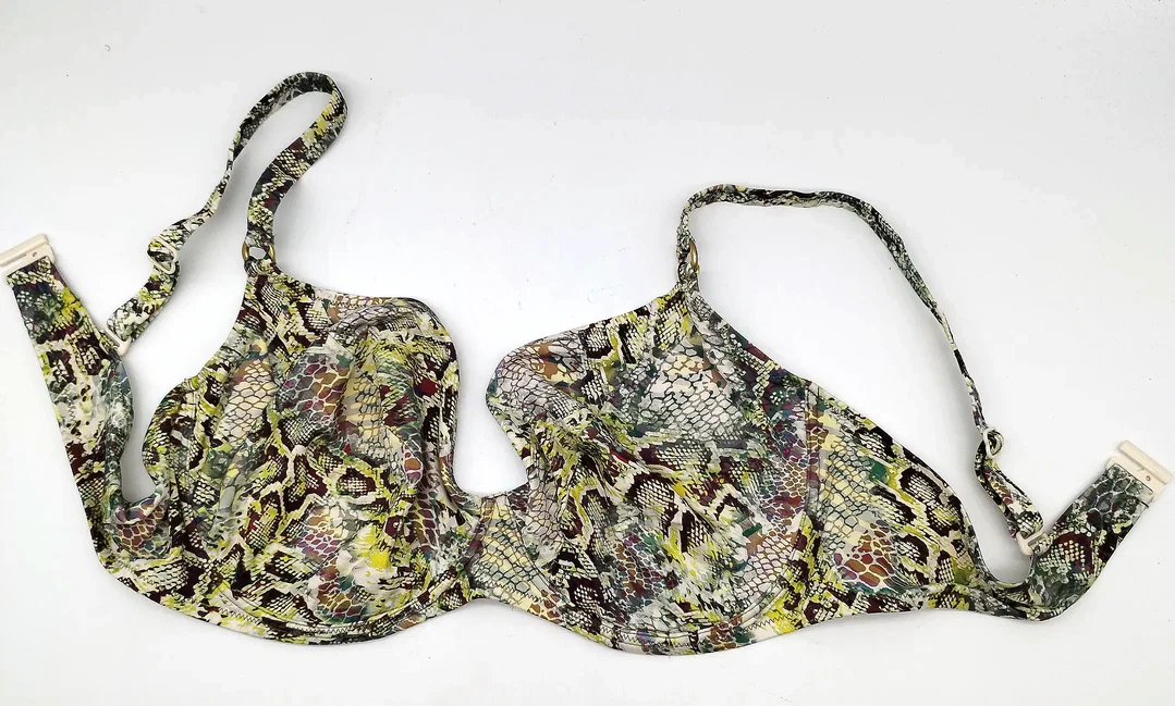 Bikinioberteil Lidea, Gr. 46D, Animal Print  – Bild 1