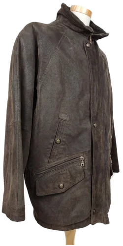 Liberty Vintage Herren Lederjacke, braun - Gr. XL  - Bild 2