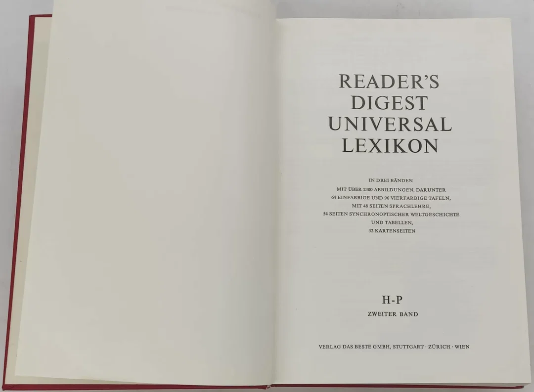 Buch Readers Digest Universal-Lexikon Band 1 bis 3 – Bild 6