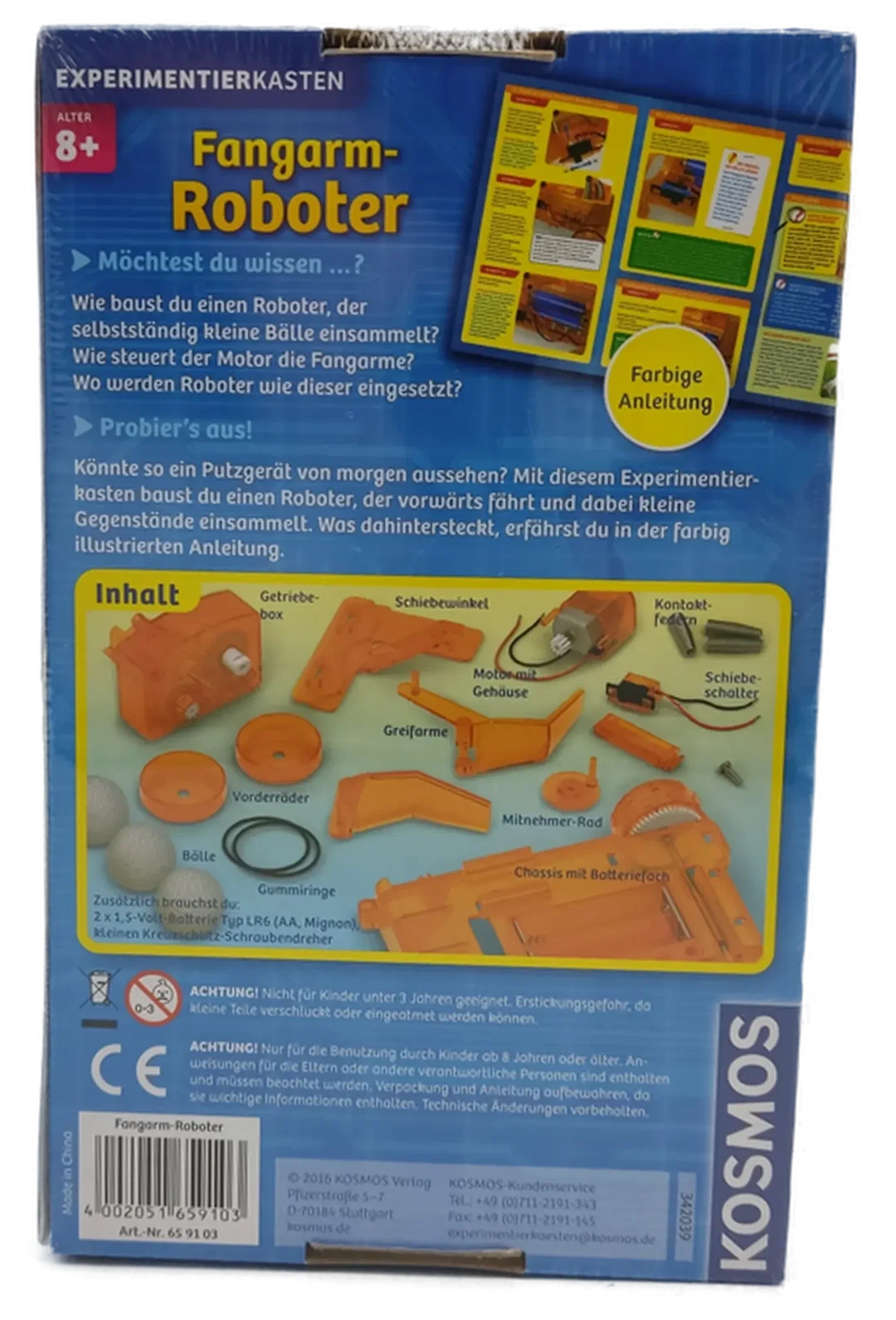 Kosmos 659103 "Mitbringexperiment" Fangarm Roboter – Bild 2