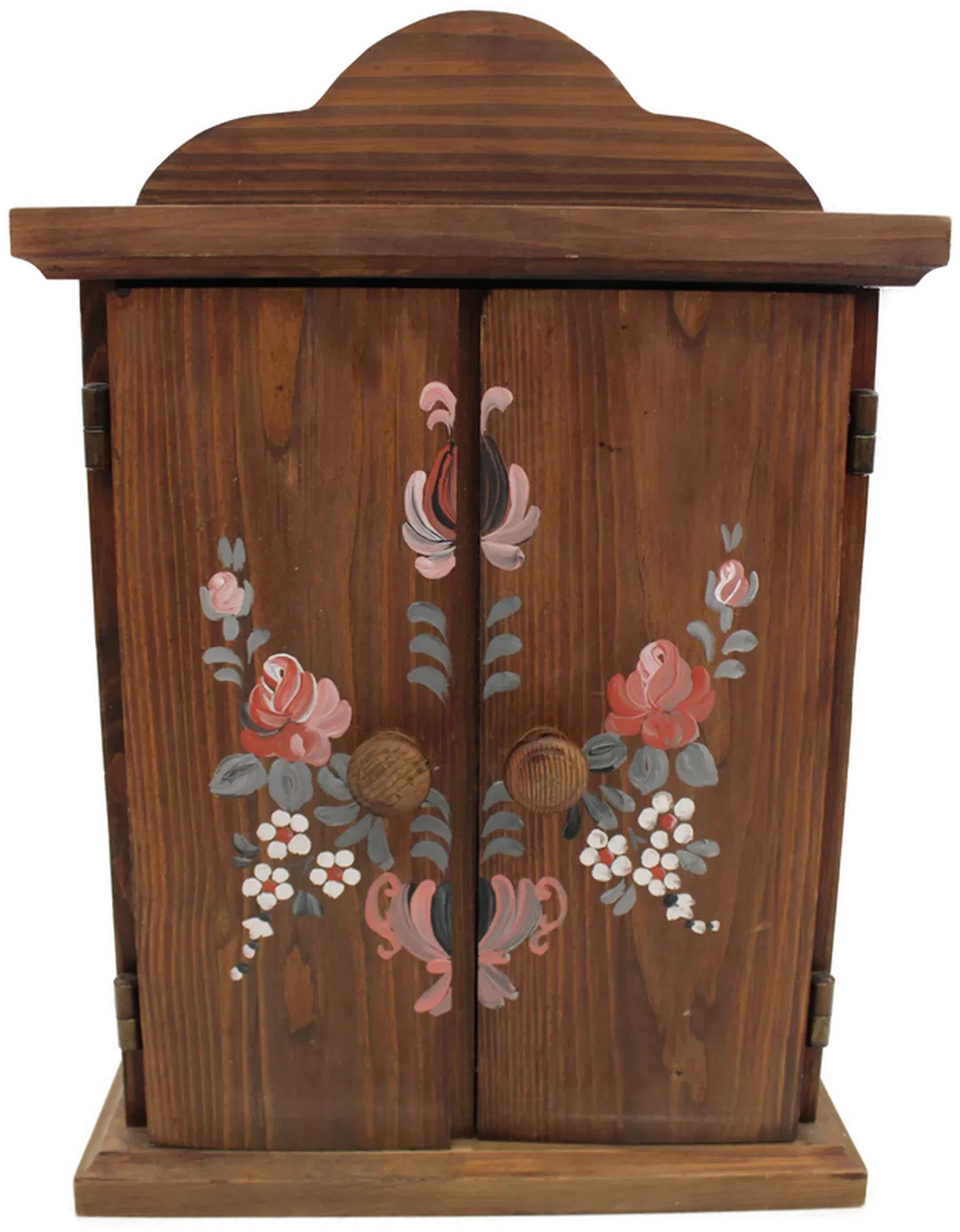 Rustikales Holzdeko-Set – handbemalt im Landhausstil, Schrank, Regal & Kasten - Bild 1