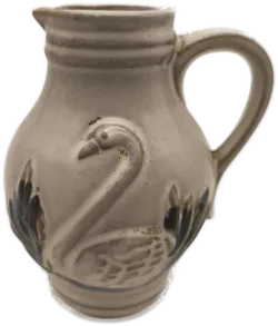 2 kleine Krüge, Schwanmotiv, Deko Landhaus - Bild 3