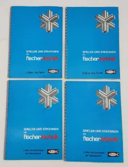 Fischer Technik - Vintage Konvolut Bauanleitungen - 32 Stück - Bild 10