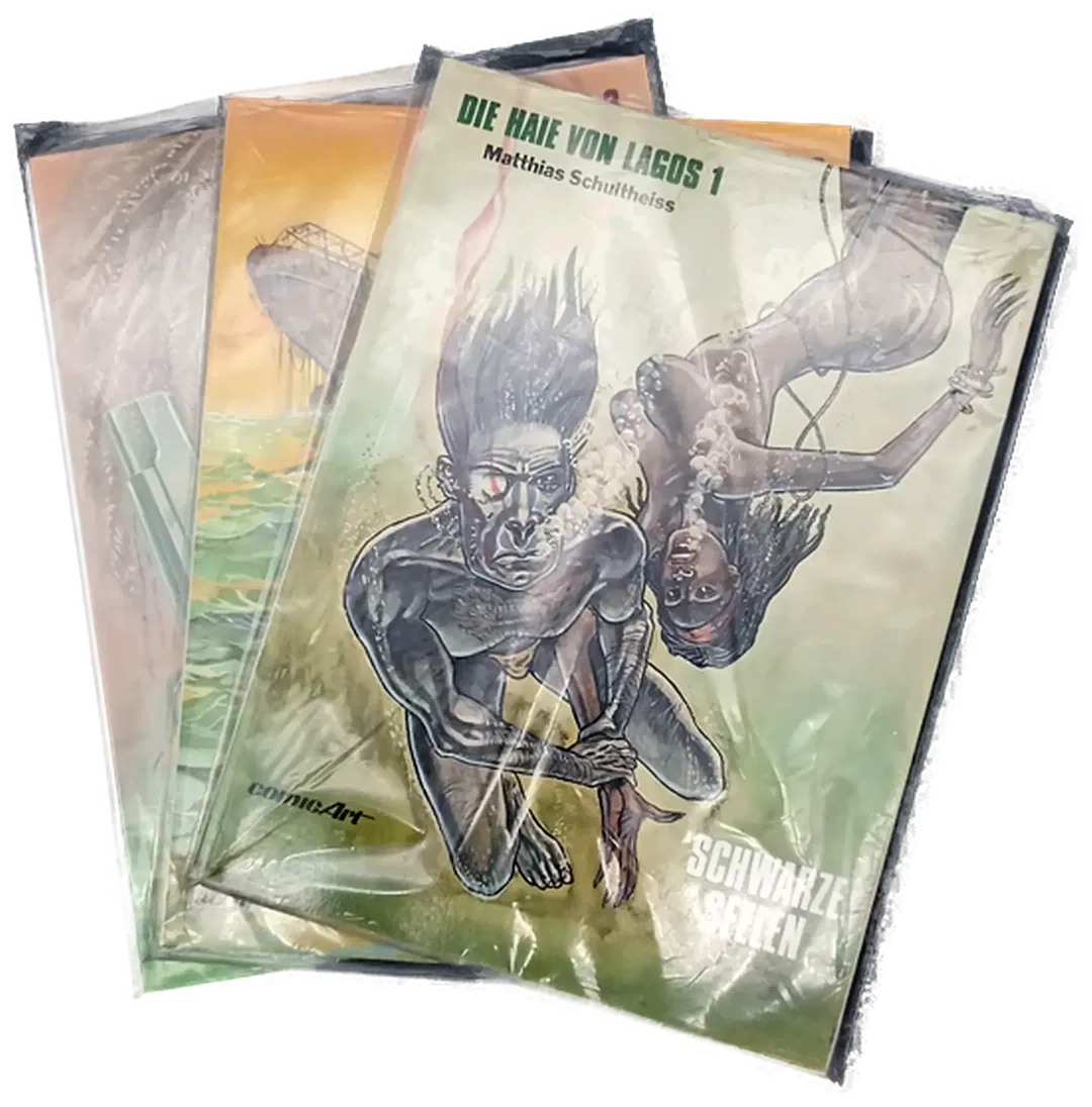 Comicart Die Haie von Lagos 1 bis 3 - Bild 2