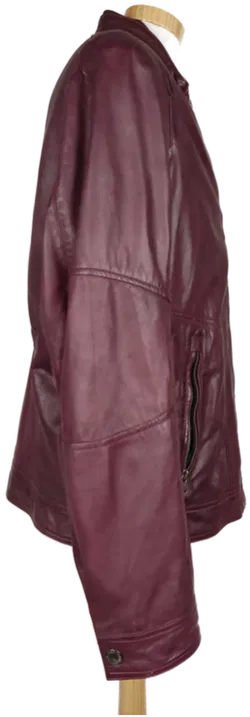 dnr- jackets Herren Lederjacke bordeaux- XL/ 52 - Bild 3