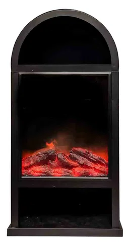 HSE LED-Kaminlaterne mit realistischem Flammeneffekt - Bild 1