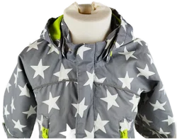 H&M Kinderjacke mit Sternenmuster - Gr. 74cm / 6-9 Monate alt - Bild 2