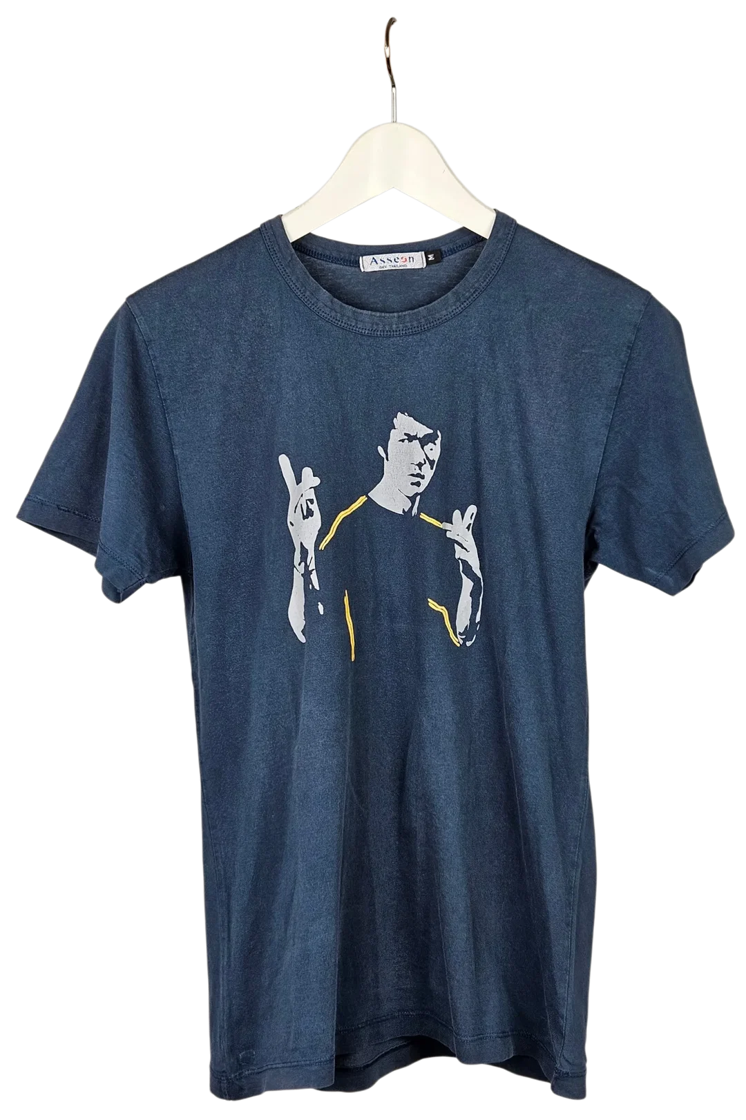Bruce Lee Herren T-Shirt, blau - Gr. M  - Bild 1