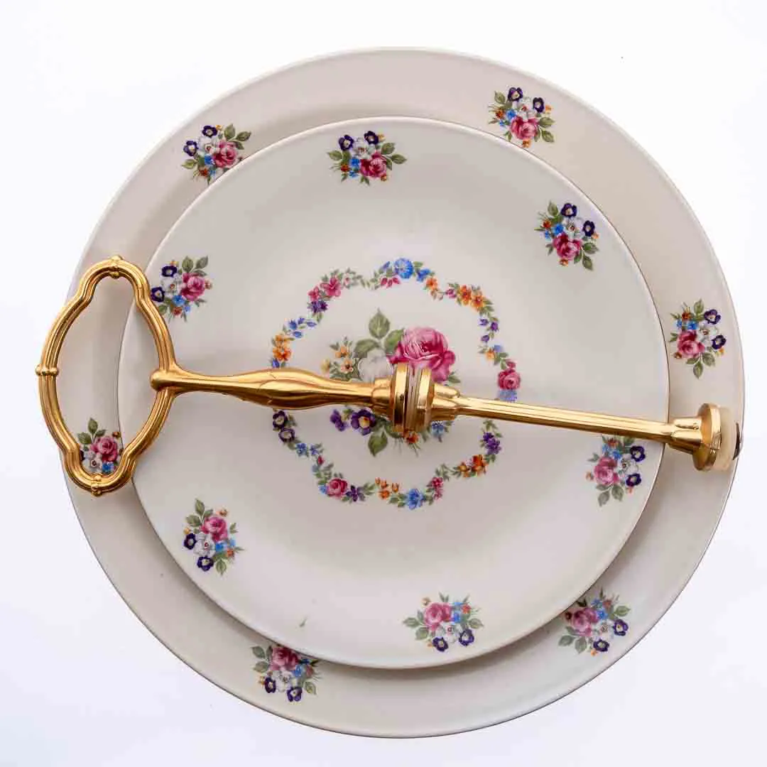 Seltmann Weiden: stilvolle 2-teilige Etagere – Praktisch und Elegant für jedes Zuhause – Bild 2