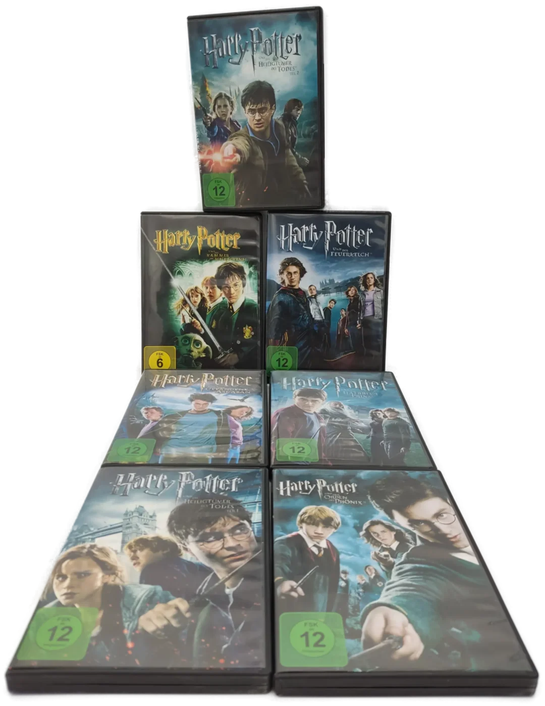 Harry Potter  DVD-Collection, 7 CDs, Stein der Weisen fehlt! – Bild 3