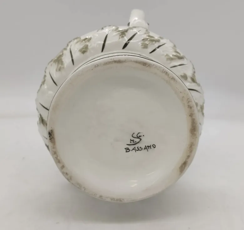 Bassano Vintage Porzellan Krug ca. 34cm lang – Bild 6