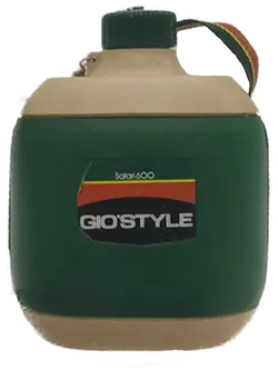 Vintage GIO'STYLE Safari 600 Trinkflasche - Bild 1