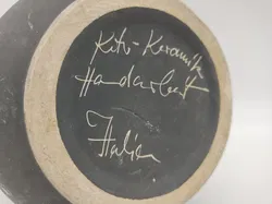 Keramik Vase / Hans Welling 50er-Jahre / Dekor 