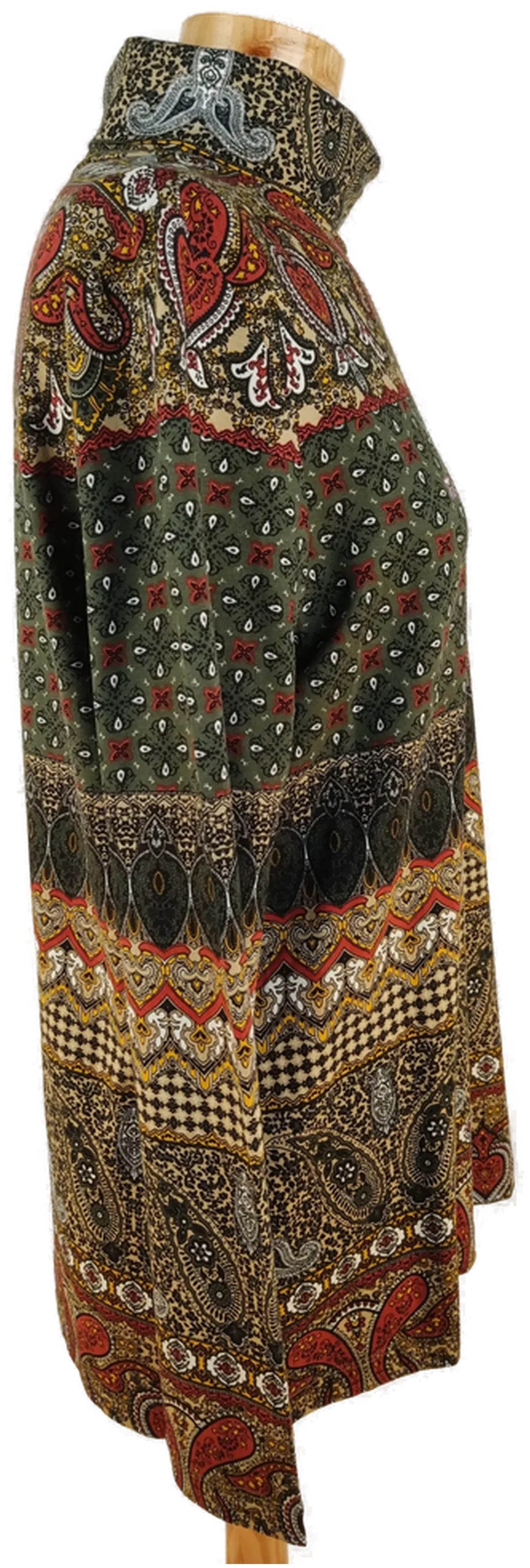 Walbusch Damen Rollkrageshirt, bunt gemustert- XL/42 – Bild 3