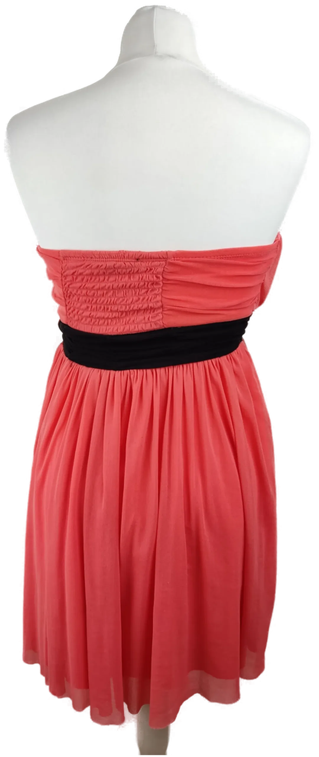 TALLY WEiJL Midikleid in Koralle mit Schwarzer Taille | Romantik-Look – Bild 3