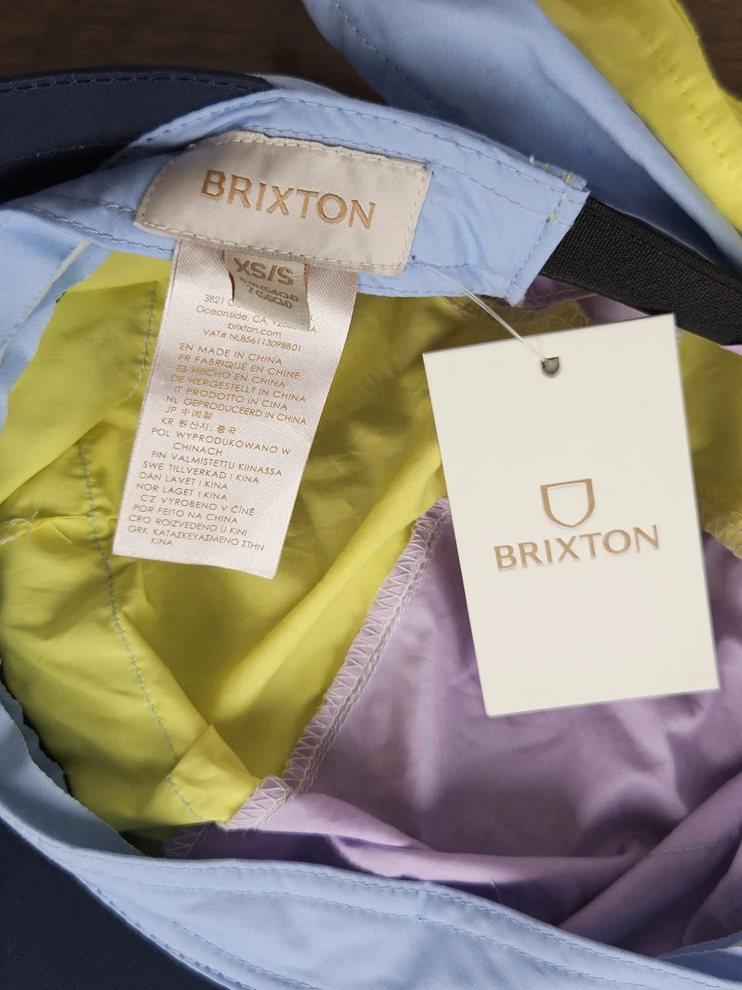Brixton Sun Visor Kappe, multicolor - Gr. XS/S  – Bild 6