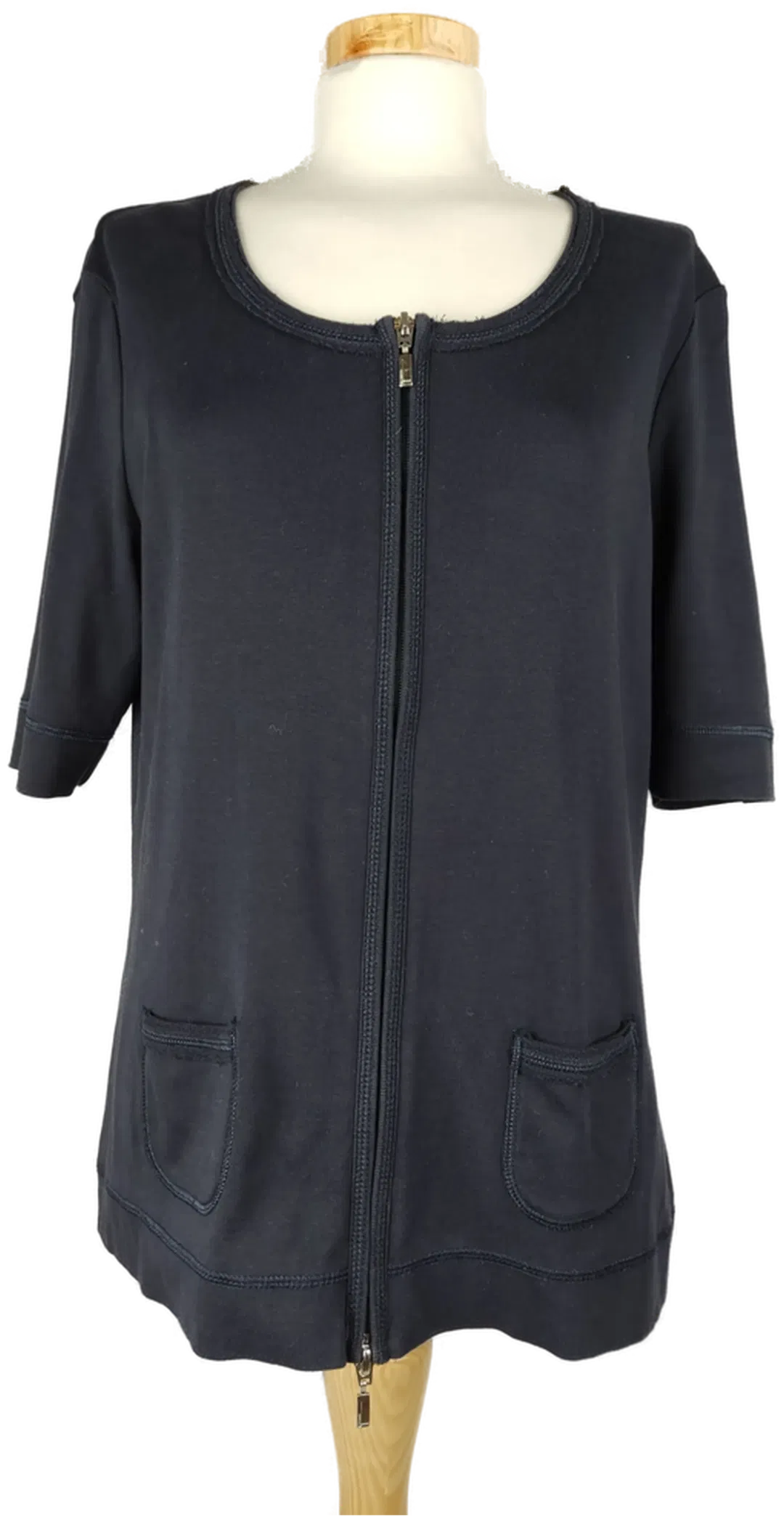 Gerry Weber Damen Weste kurzarm schwarz - L/40 - Bild 1