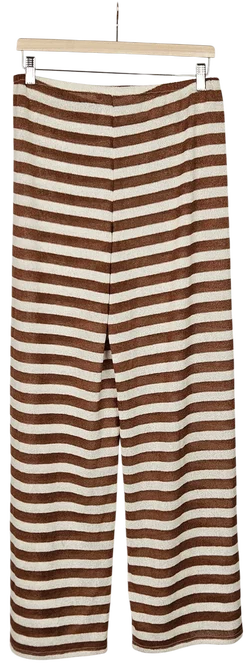 ZARA Damen Hose, braun/beige - Gr. L - Bild 2