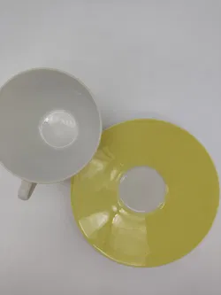 Lilien Porzellan DAISY Kaffeetasse 18 - gelb - Bild 3