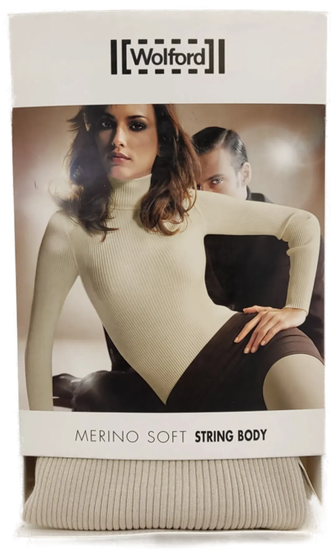 WOLFORD Merino Soft String Body beige MEDIUM - Bild 3