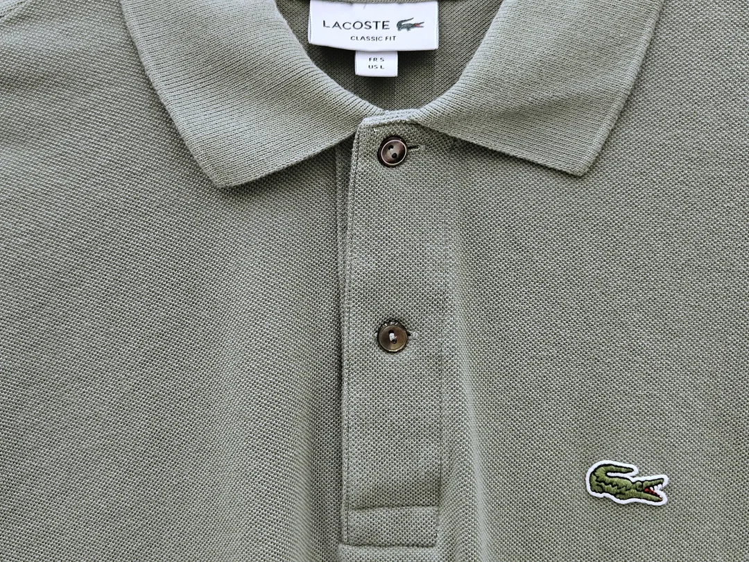 Lacoste Herren T-Shirt, grün - Gr. S – Bild 4
