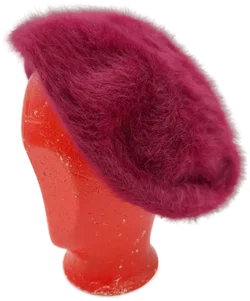 Kunstfellmütze dunkelfuchsia  - Bild 2