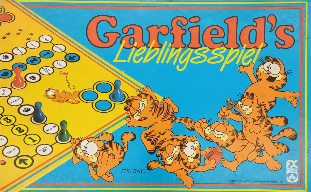 Garfield's Lieblingsspiel - Vintage Gesellschaftsspiel - F. X. Schmid  - Bild 1