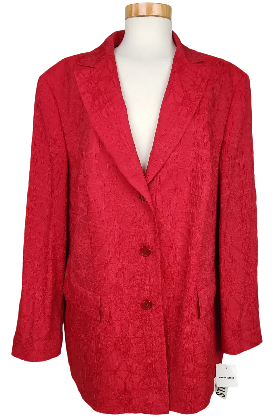 Gerry Weber Damen Blazer, rot - Gr. XXXL  - Bild 1
