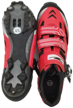 Gebrauchte rote Rennradschuhe - Gr. 43 - Bild 5