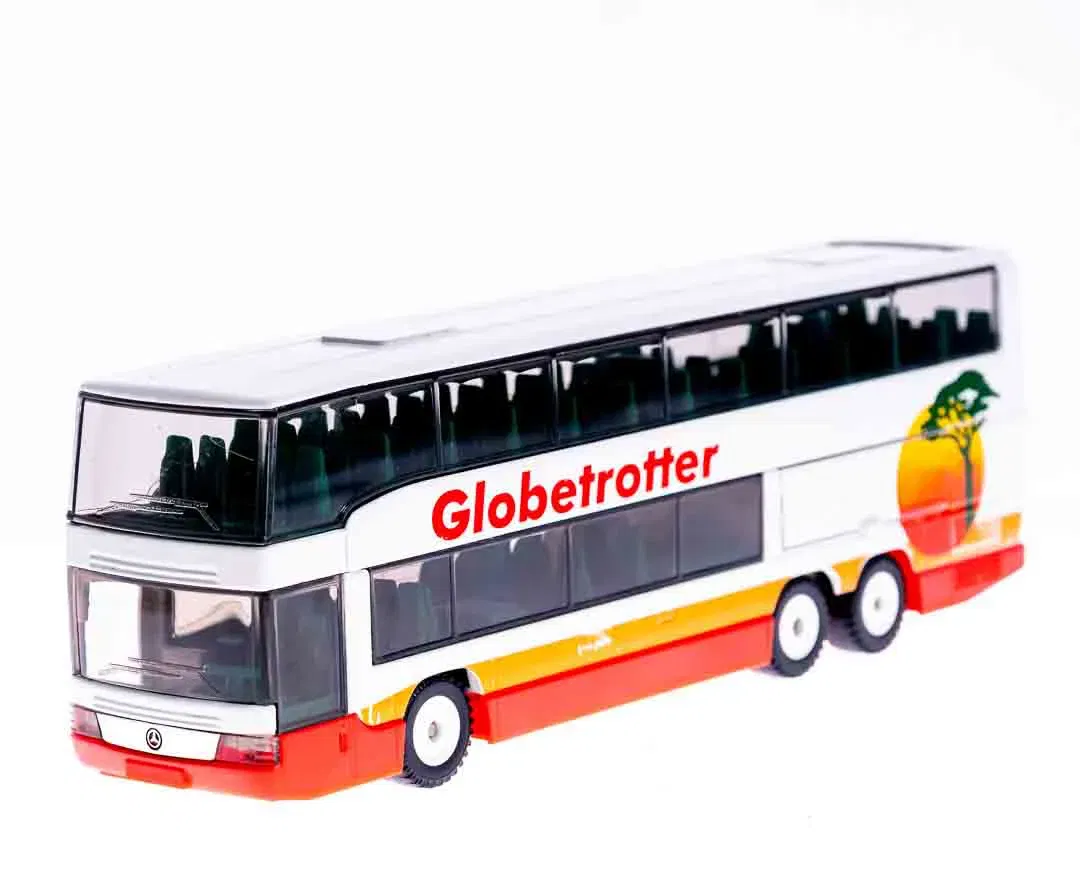 Mercedes Benz 0404 DD rot/weiß/orange Globetrotter - Bild 4