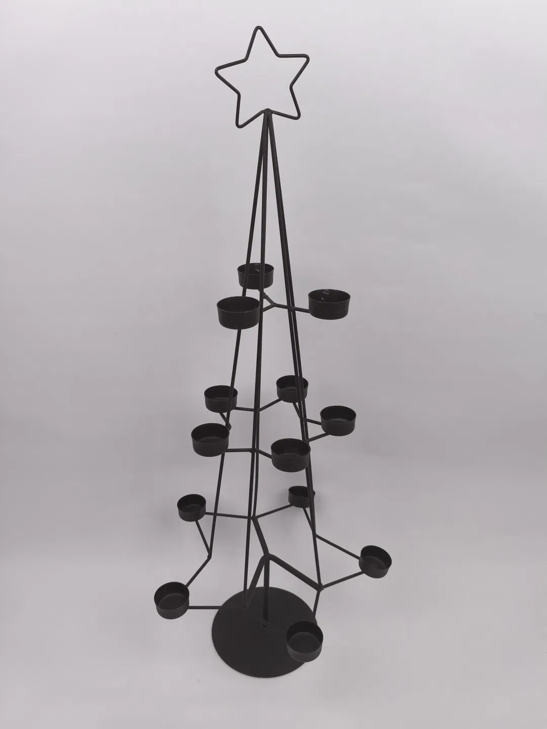 Teelichthalter Weihnachtsdeko ca. 82 cm hoch - Bild 4
