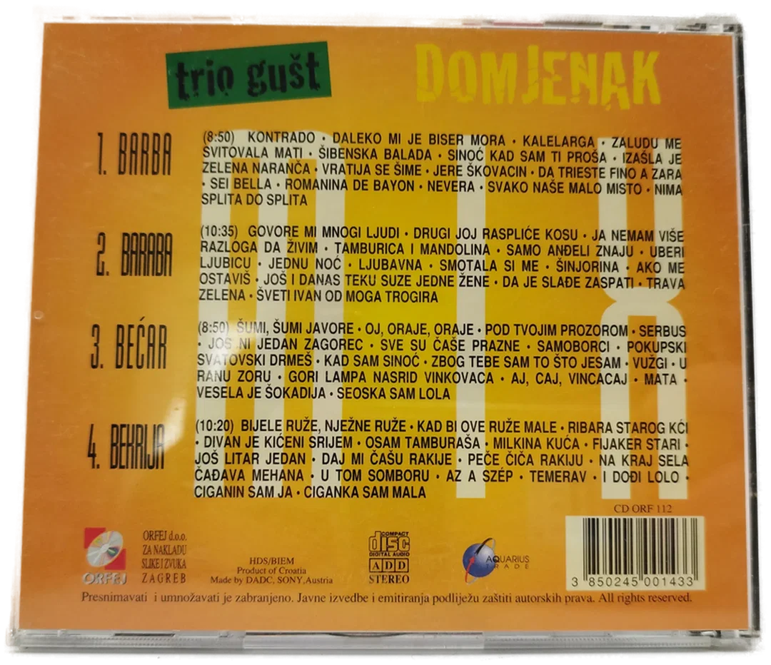 trio gust - Domenjak CD inkl. Fyler – Bild 3