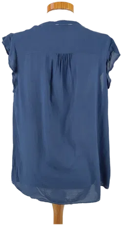 ESPRIT 2-teiliges Damenblusen-Set, dunkelblau - Gr. 44 - Bild 6