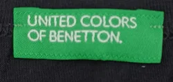 United Colors of Benetton Kindershirt schwarz Gr. 3XL - Bild 3