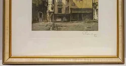 Lukas Eidenberger: Original-Farbradierung 