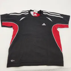Adidas Jungenkurzarm - T-Shirt, mehrfarbig - Gr. 140 - Bild 1